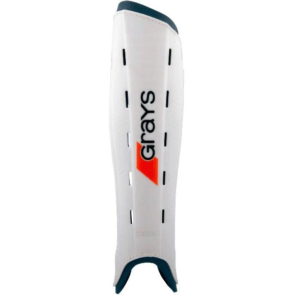 Grays G600 Shin Pads White 26/27