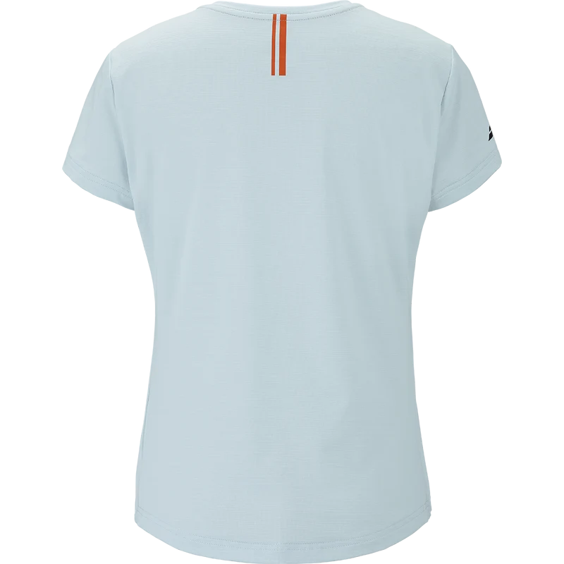 Babolat Girls' Play Cap Sleeve Top Illusion Blue