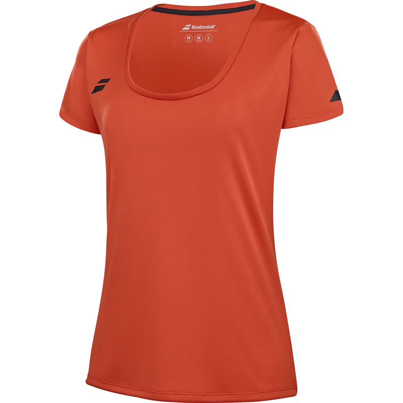 Babolat Girls' Play Cap Sleeve Top Fiesta Red