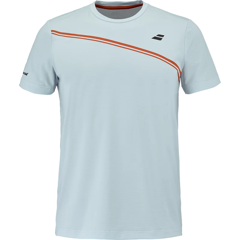 Babolat Boys' Play Crew Neck Tee Illusion Blue
