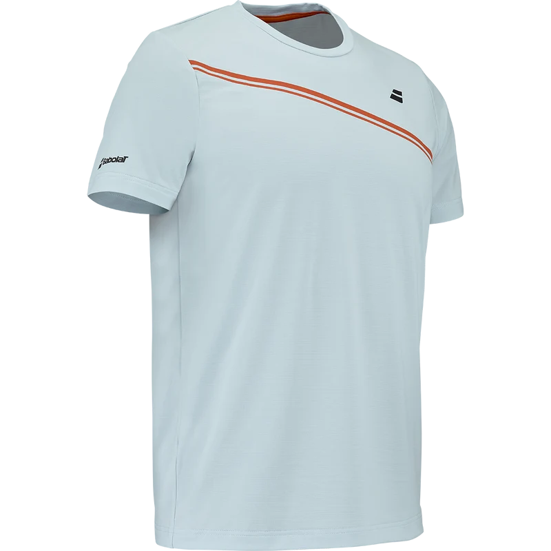 Babolat Boys' Play Crew Neck Tee Illusion Blue