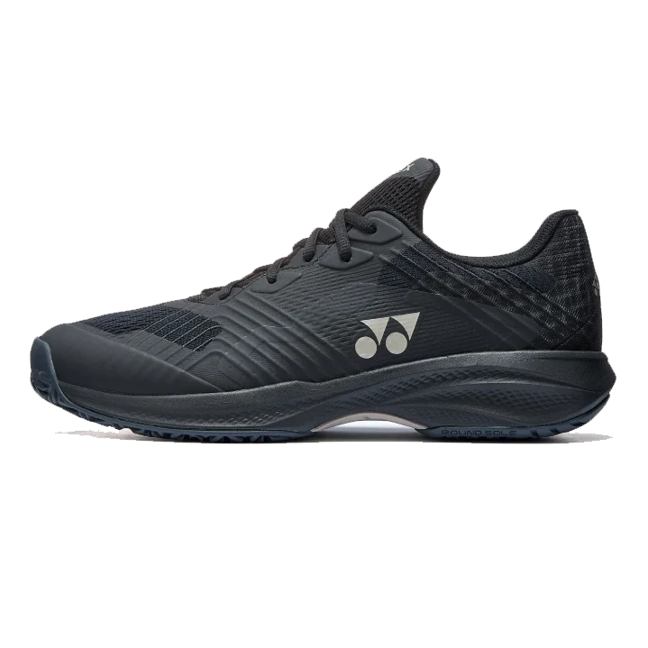 Yonex Men's Sonicage Tennis Shoes Black/Mocha Grey