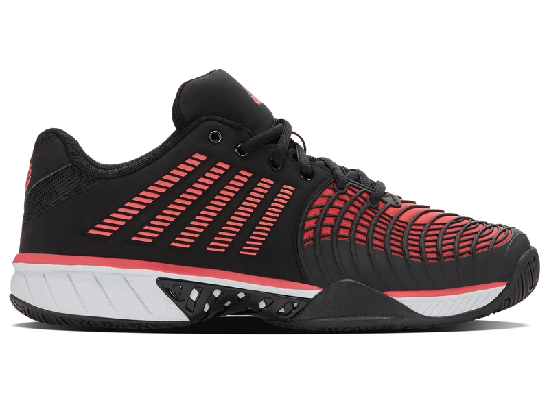 K-Swiss Men's Express Light 3 Padel Shoes Black Neon Lava