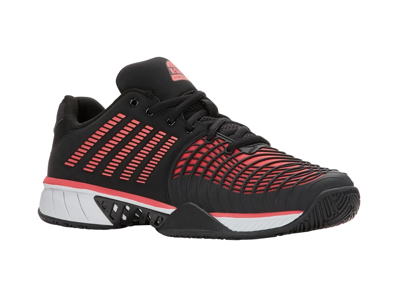 K-Swiss Men's Express Light 3 Padel Shoes Black Neon Lava