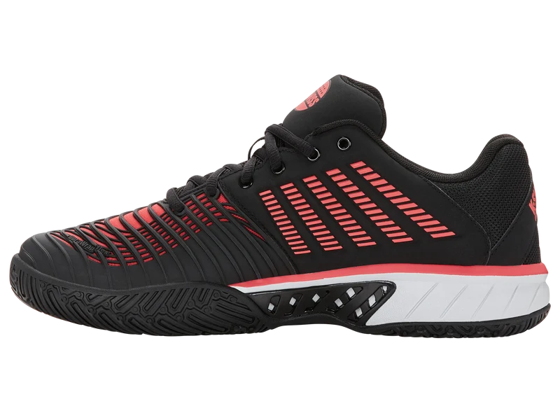 K-Swiss Men's Express Light 3 Padel Shoes Black Neon Lava