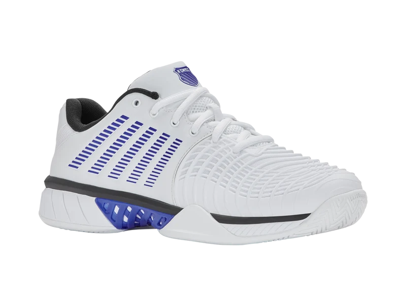 K-Swiss Men's Express Light 3 Tennis Shoes White Dazzling Blue