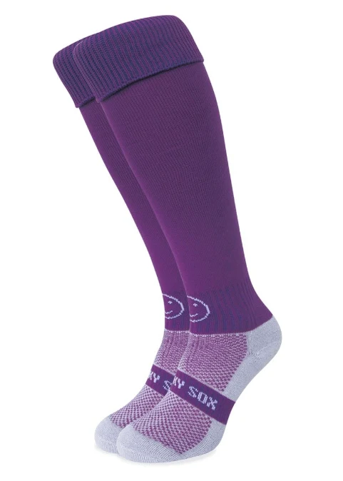 Wacky Sox Classic Purple