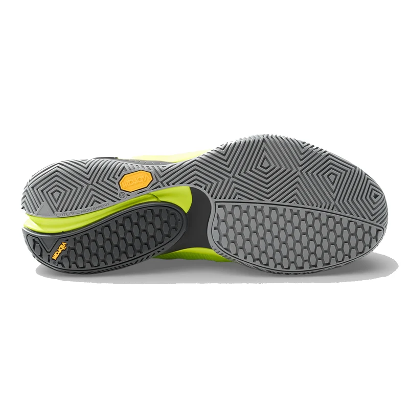 Bullpadel Men's Hack Vibram 26V Padel Shoes Yellow