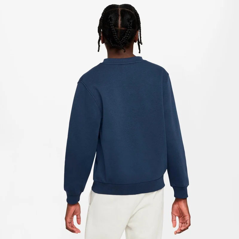 Club Fleece Sweatshirt Kinder - dunkelblau