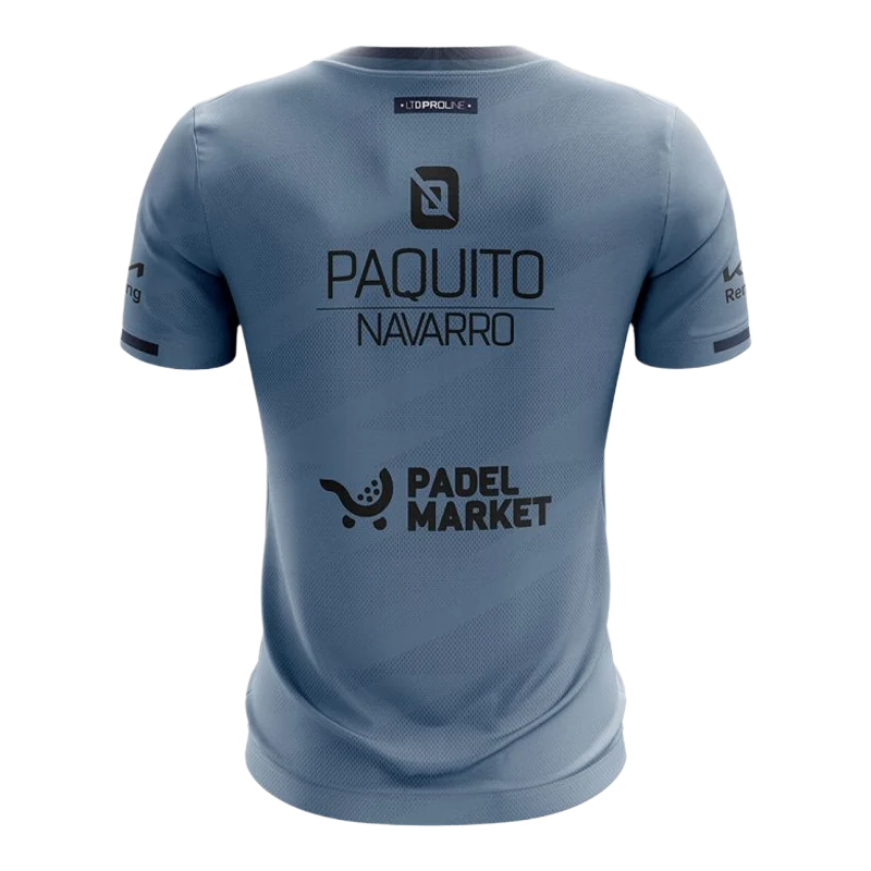 Camiseta Bullpadel Prior Paquito Navarro Azul Atlantico Vigore 2026
