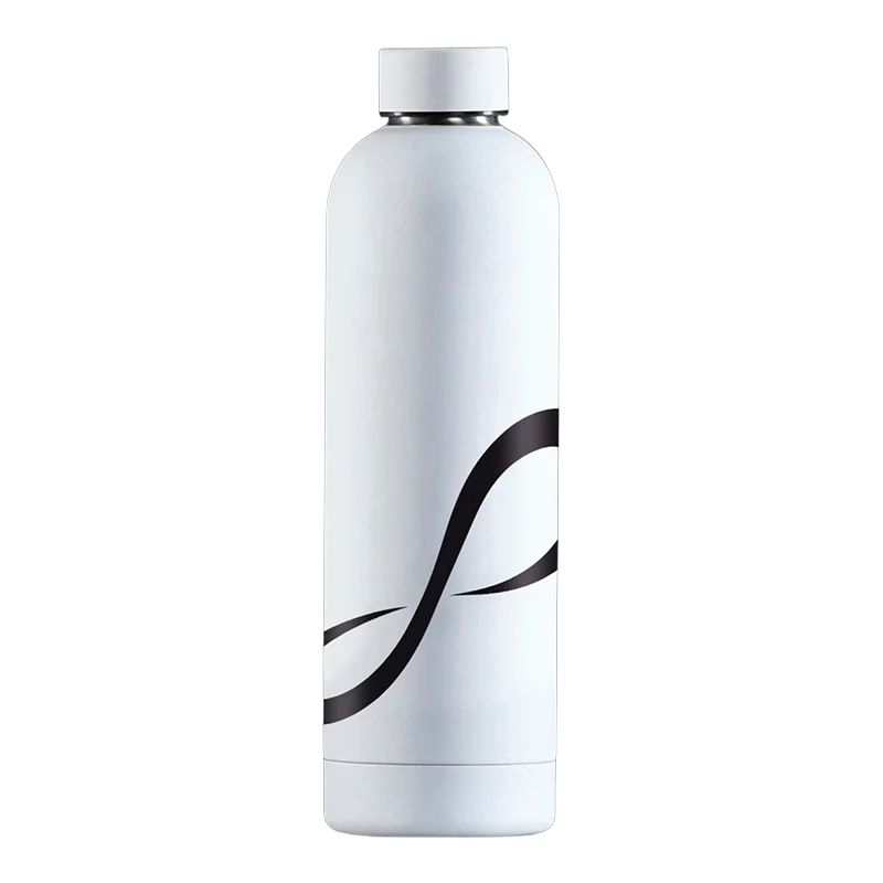 Botella Endless Termo Icon Blanco/Negro