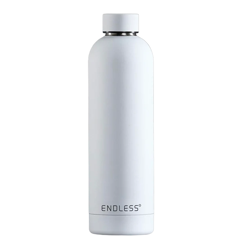 Botella Endless Termo Icon Blanco/Negro