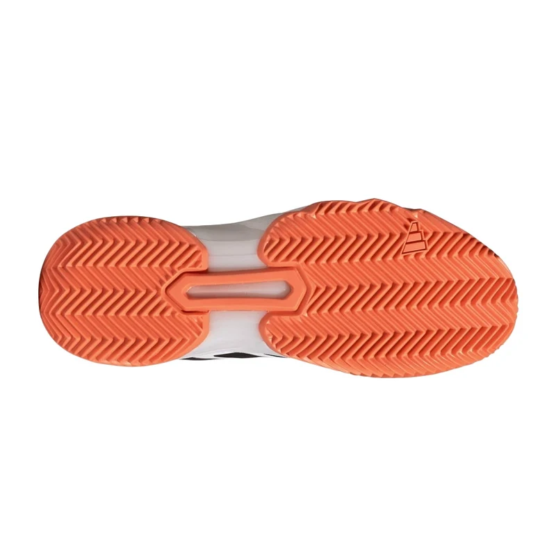 ADIDAS COURTJAM CONTROL 3 M Clay White/Orange SS26 (Zapatillas)