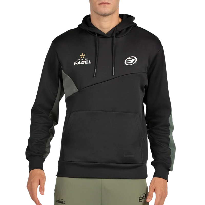 Sudadera Bullpadel Palmiro Negro 2026 Premier Padel