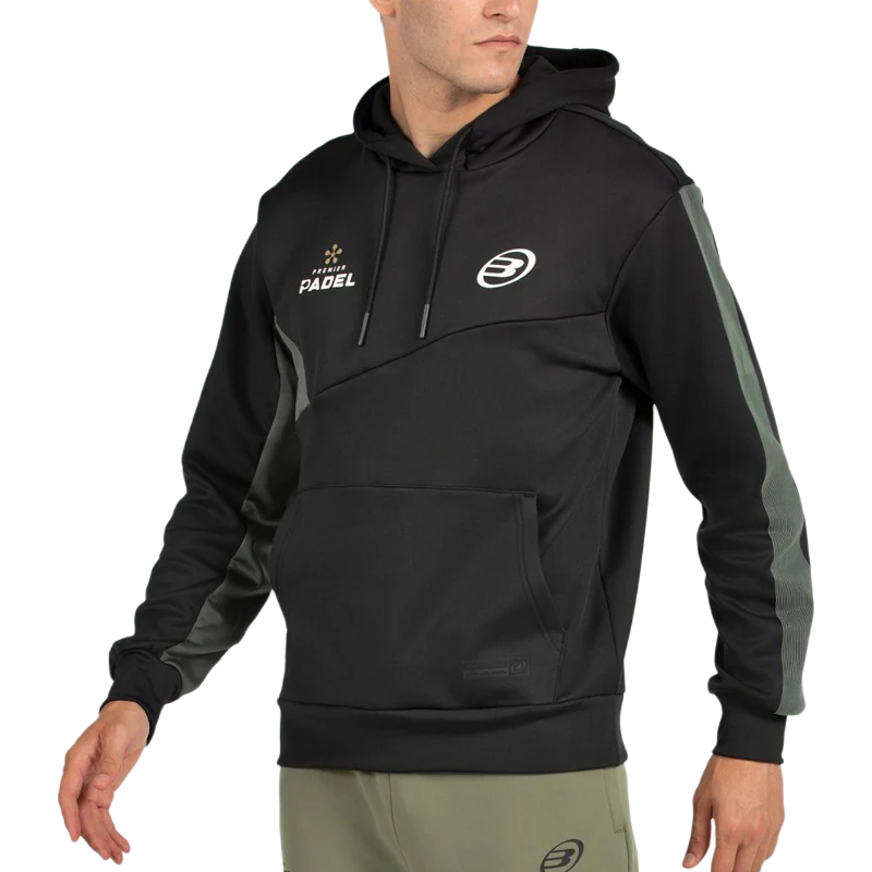 Sudadera Bullpadel Palmiro Negro 2026 Premier Padel