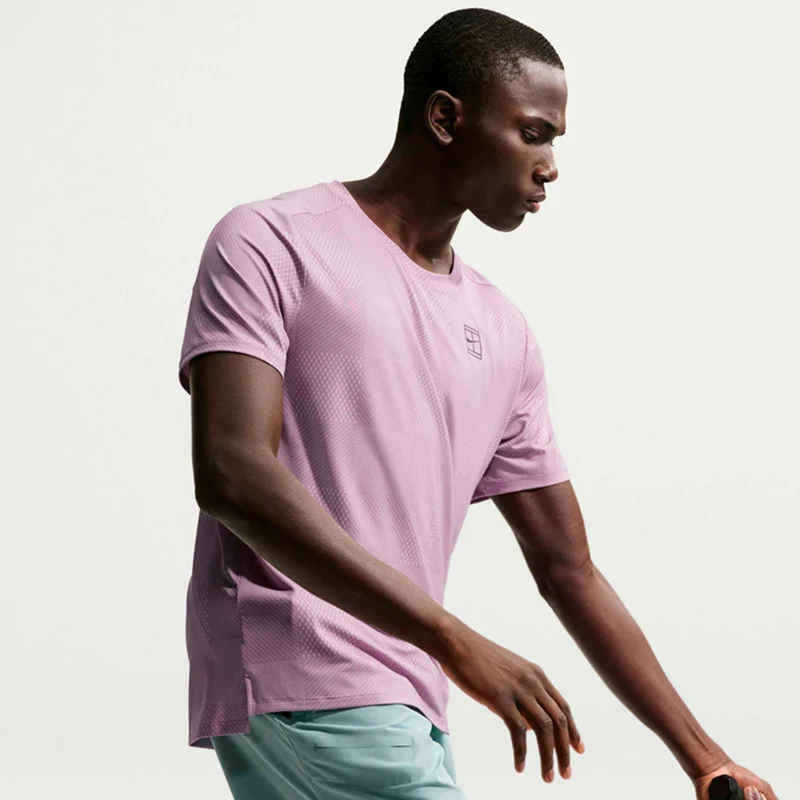 Court Dri-Fit Advantage T-Shirt Herren - mauve