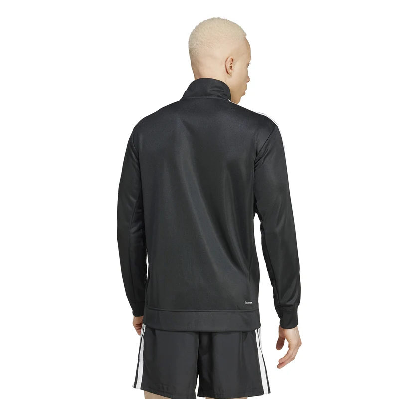 Taining Essentials 3 Stripes Trainingsjacke Herren-Schwarz