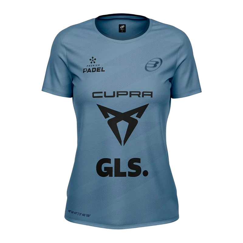 Camiseta Bullpadel Pinatar Bea González Azul Atomico Vigore 2026