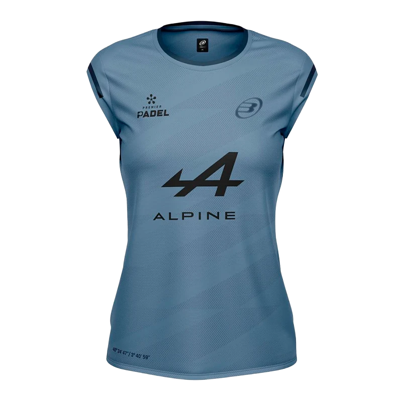 Camiseta Bullpadel Pinatar Claudia Fernandez Azul Atomico Vigore 2026
