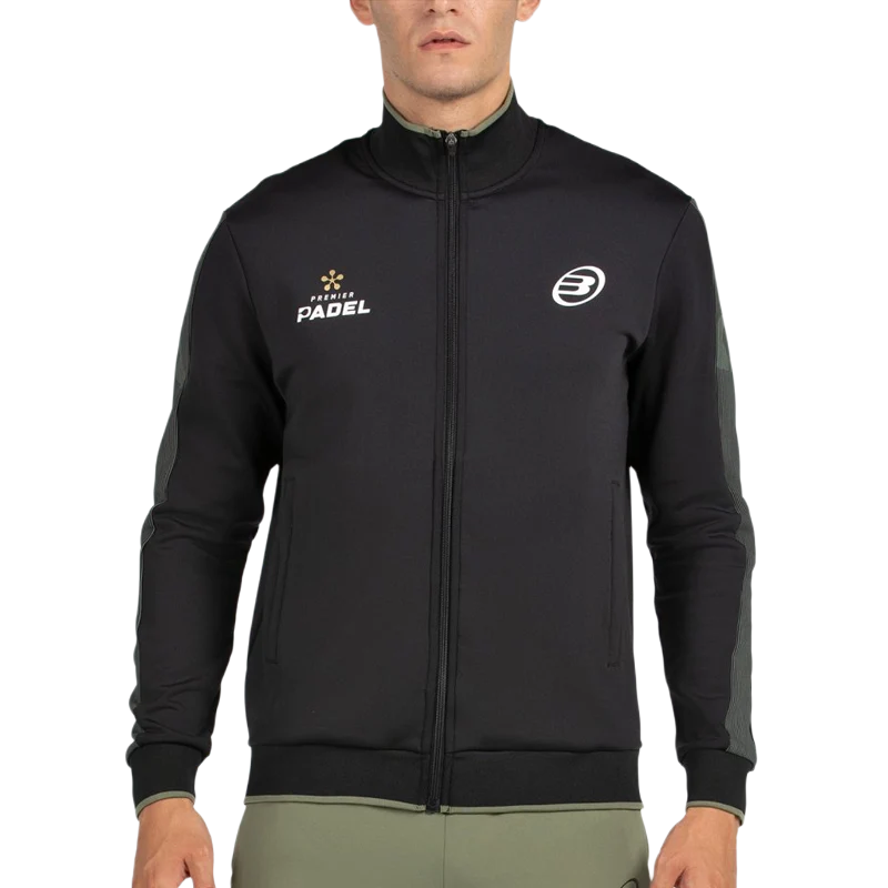Sudadera Bullpadel Pindaro Premier Padel Negro