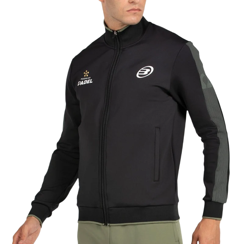 Sudadera Bullpadel Pindaro Premier Padel Negro