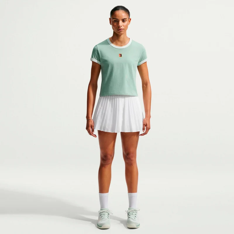 Heritage T-Shirt Damen - graugrün, grün
