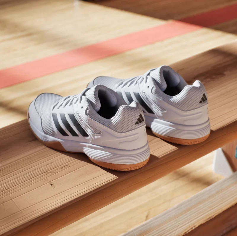 Adidas Junior Speedcourt Indoor Court Shoes White