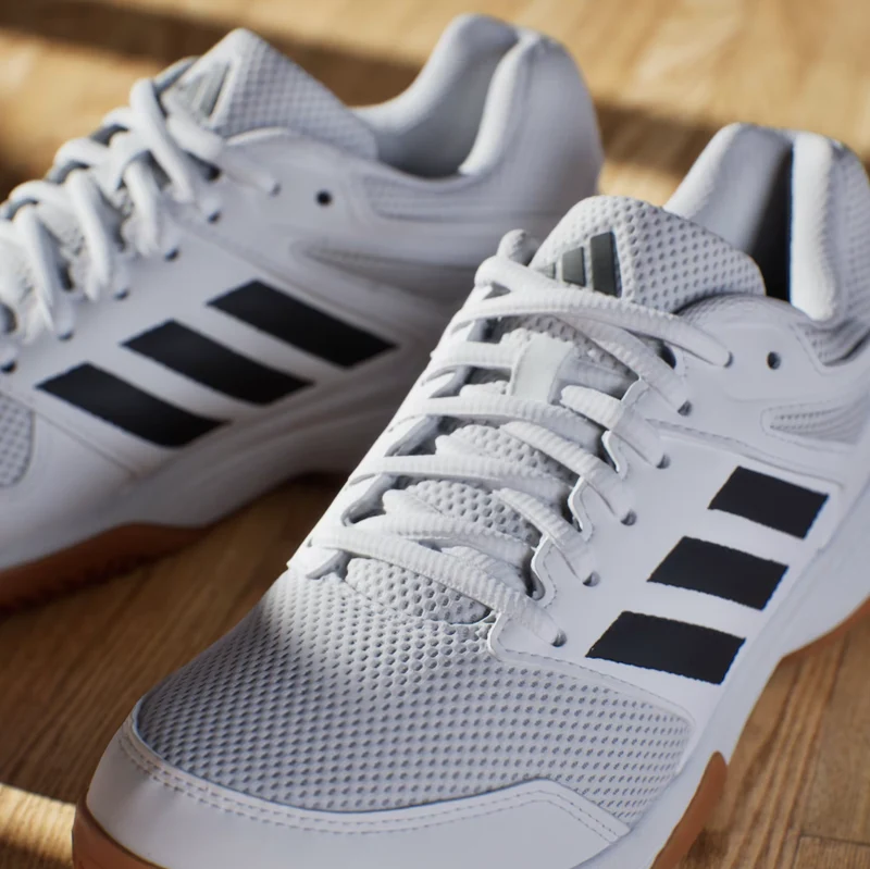 Adidas Junior Speedcourt Indoor Court Shoes White
