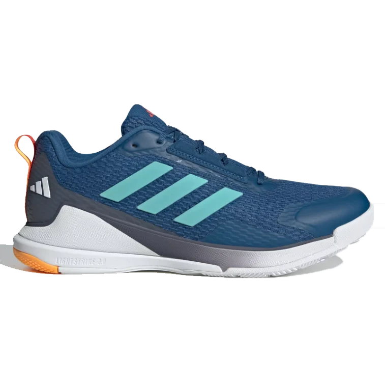 Adidas Men's Novaflight 2 Indoor Court Shoes Dusky Petrol