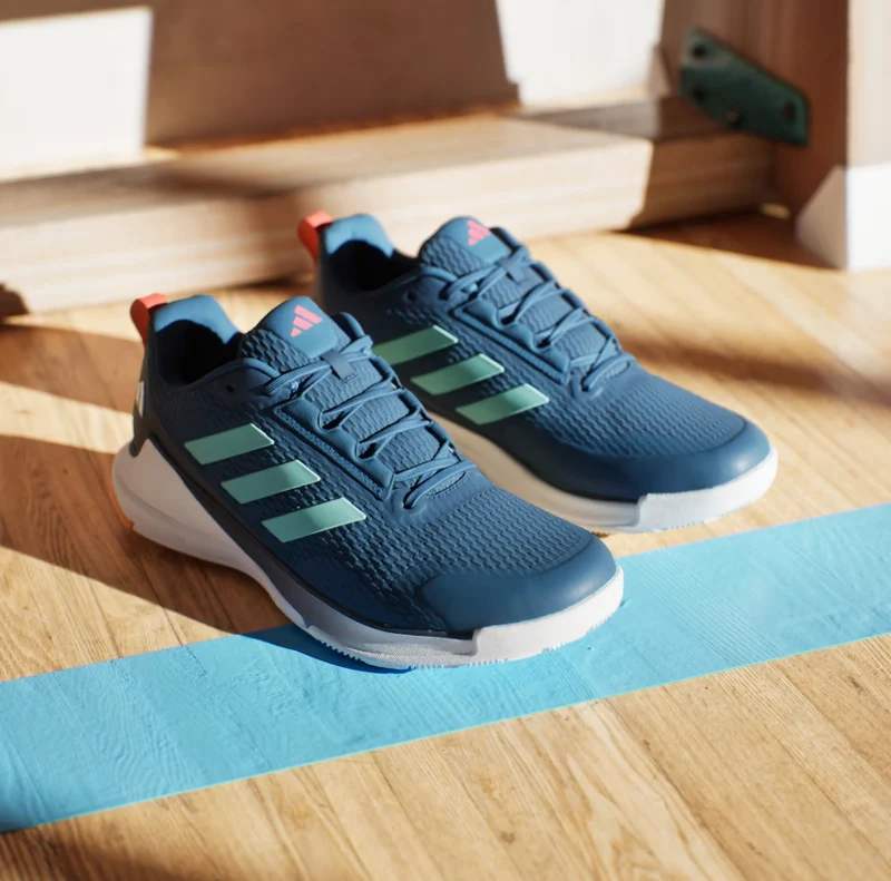 Adidas Men's Novaflight 2 Indoor Court Shoes Dusky Petrol