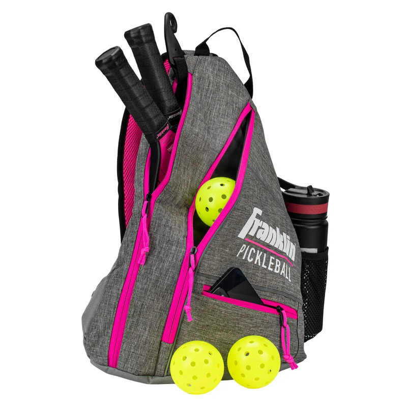 Franklin Pickleball Sling Bag - Grey Pink