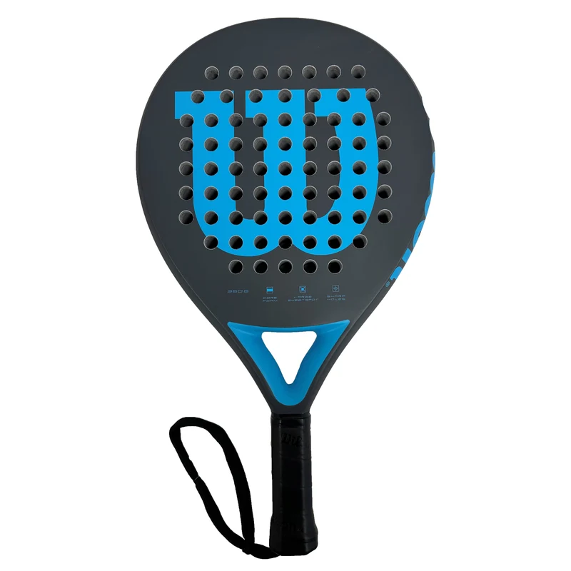 Wilson Match Point Padel Racket Grey Blue