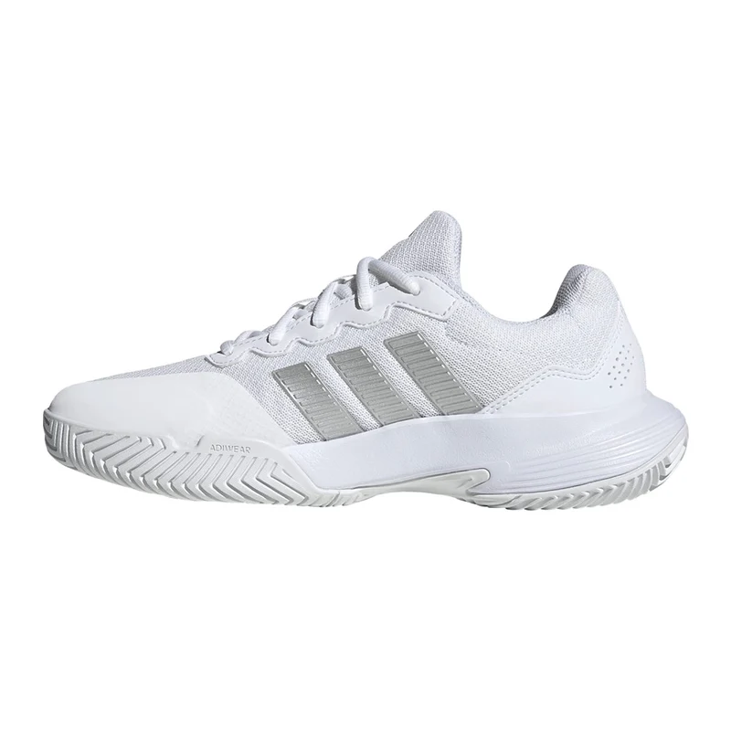 ADIDAS GAMECOURT 2 W White/Silver SS26 (Zapatillas)