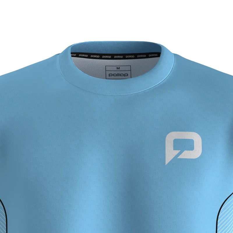 Pallap Men's Tech Tee 26 Cyan