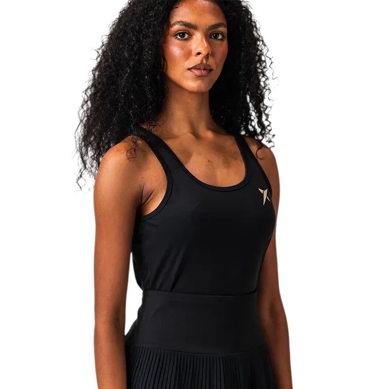 Camiseta de Tirantes Drop Shot Noor Negra