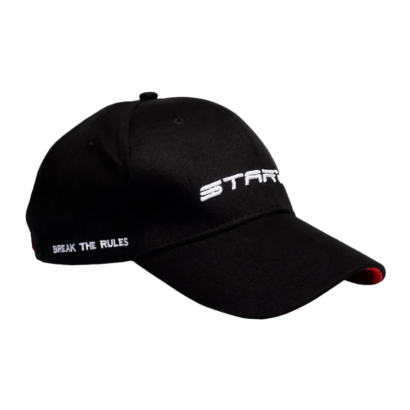 Gorra StarVie Negro/Rojo 2026