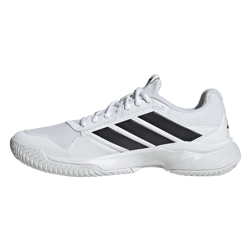 Adidas Men's GameCourt 3 Tennis Shoes White Core Black