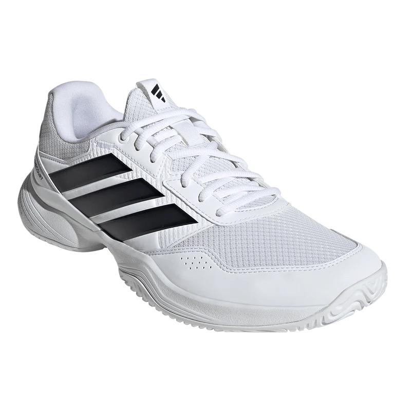 Adidas Men's GameCourt 3 Tennis Shoes White Core Black