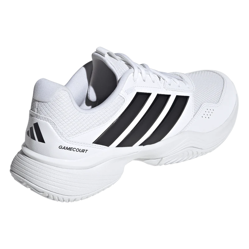 Adidas Men's GameCourt 3 Tennis Shoes White Core Black