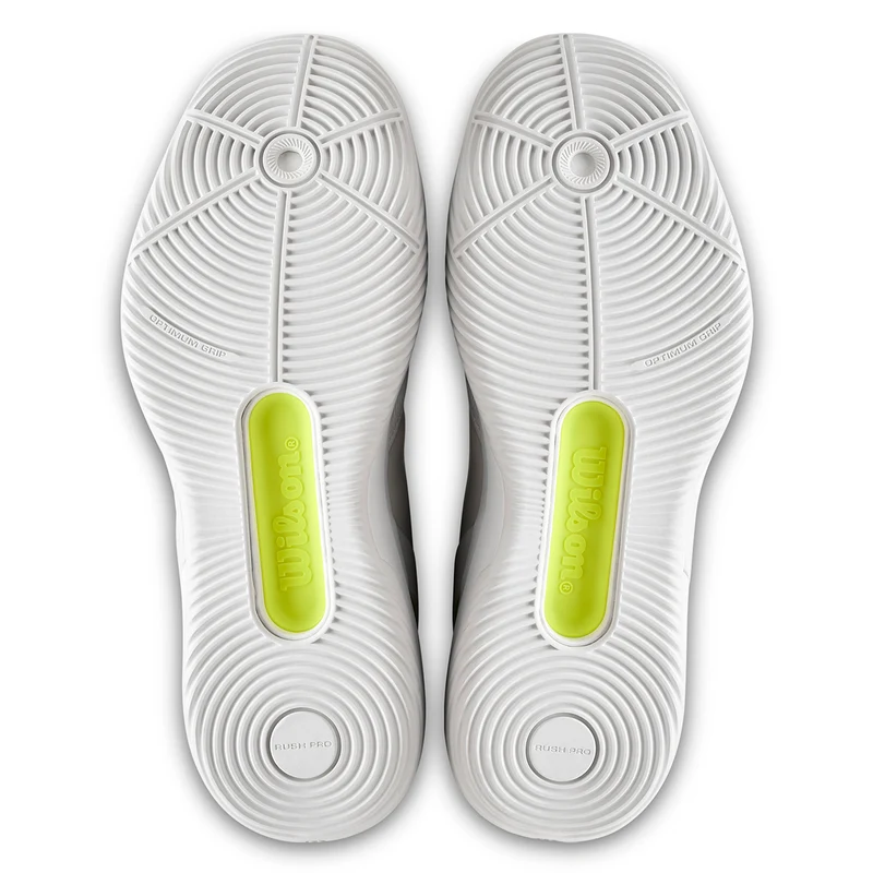 Wilson Men's Rush Pro 5 Padel Shoes Snow White