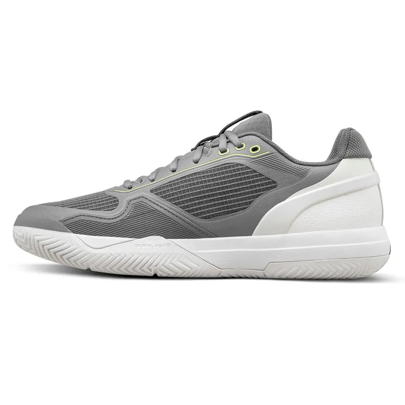 Wilson Men's Rush Pro 5 Tennis Shoes Titanium Snow White