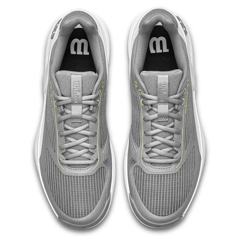 Wilson Men's Rush Pro 5 Tennis Shoes Titanium Snow White