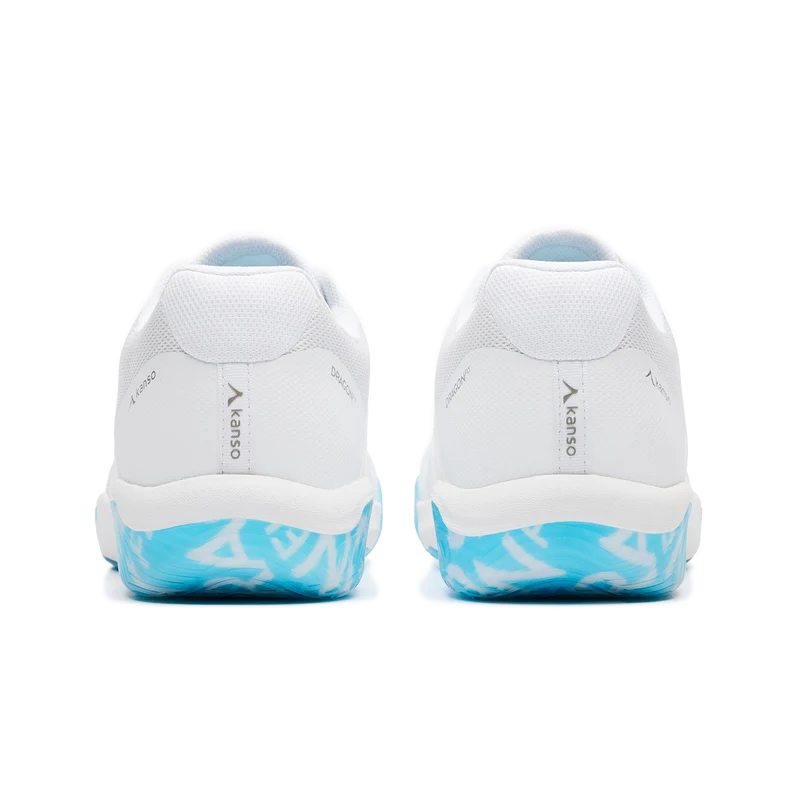 Kanso DragonFly 2 Indoor Court Shoes White/Ice Blue