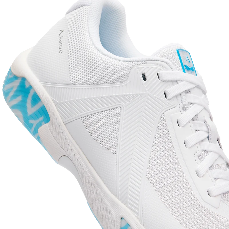 Kanso DragonFly 2 Indoor Court Shoes White/Ice Blue