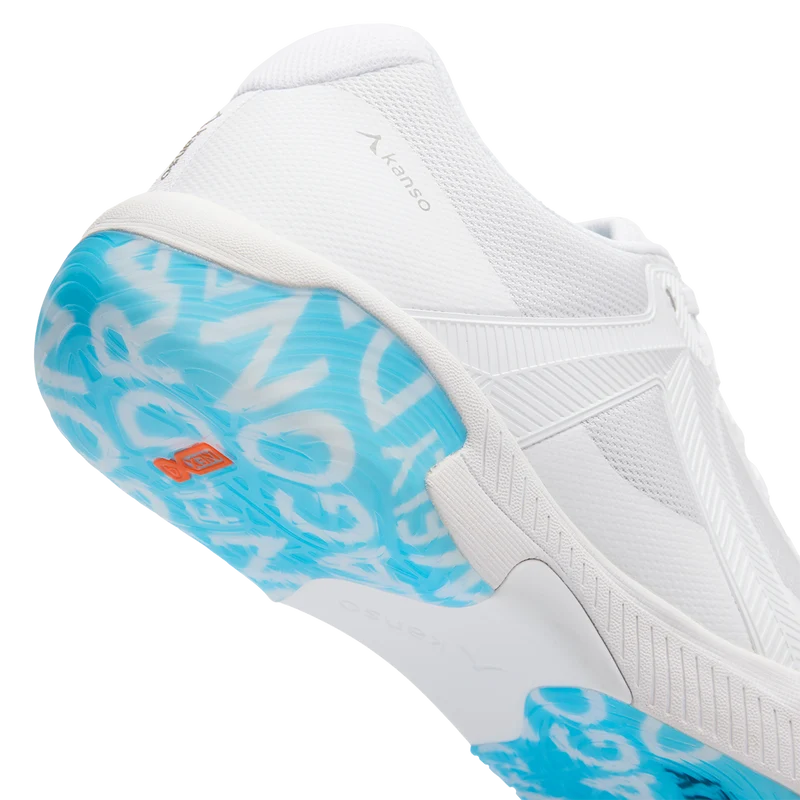 Kanso DragonFly 2 Indoor Court Shoes White/Ice Blue