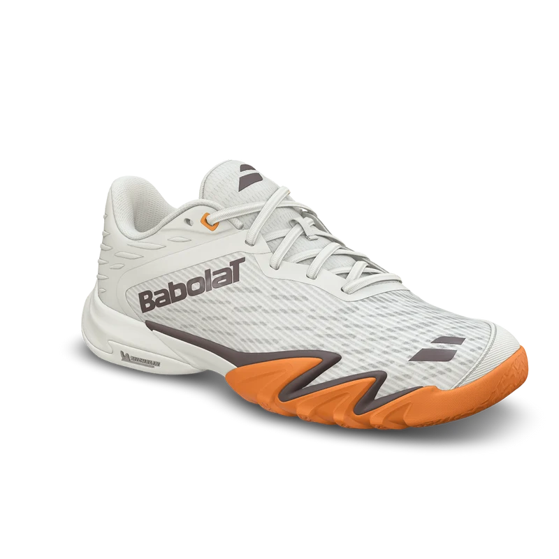 Babolat Men's Premura 3 Padel Shoes Cream Orange
