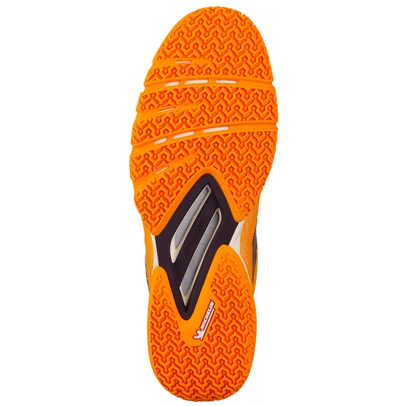 Babolat Men's Jet Viva Padel Shoes Orange Cream