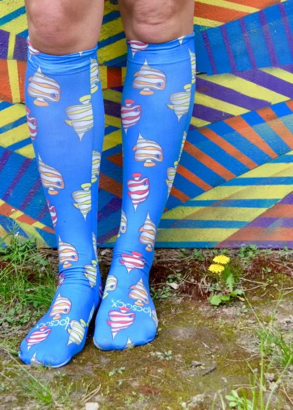 Hocsocx Tropical Fish Inner Socks