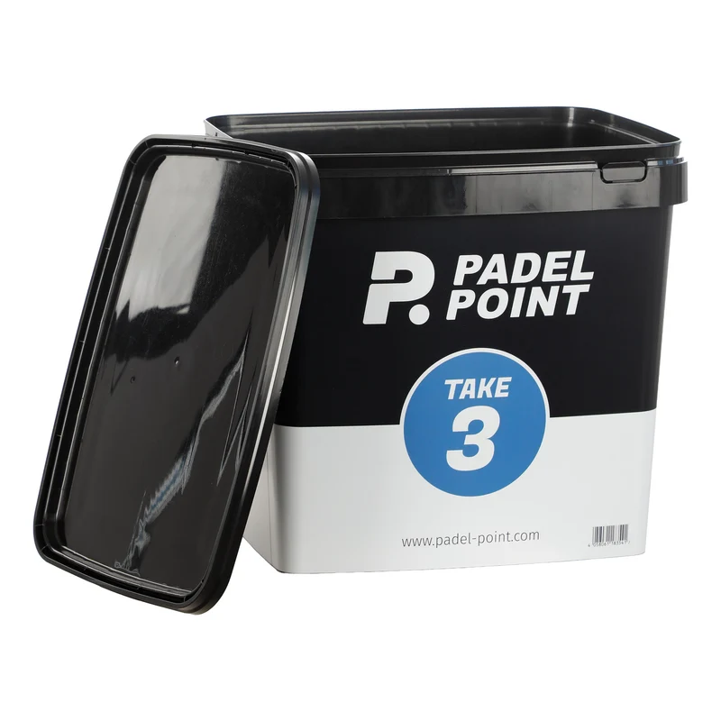 Padel-Point Balleimer - schwarz