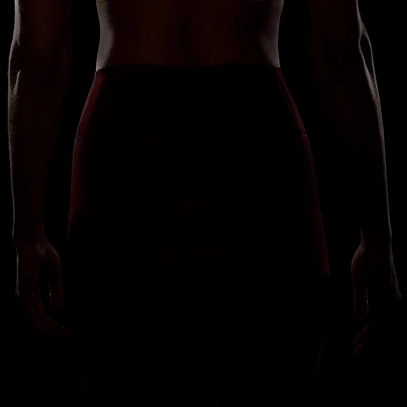 Dri-FIT One High Rise 7/8 Tight Damen - rot